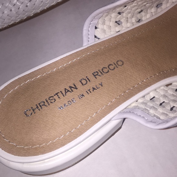 Sz 8 brand new white genuine leather - Picture 6 of 11